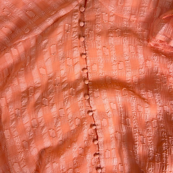 NWT orange flowy ASOS maxi dress - Picture 11 of 13